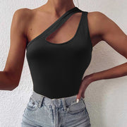 One Shoulder Cutout Cami