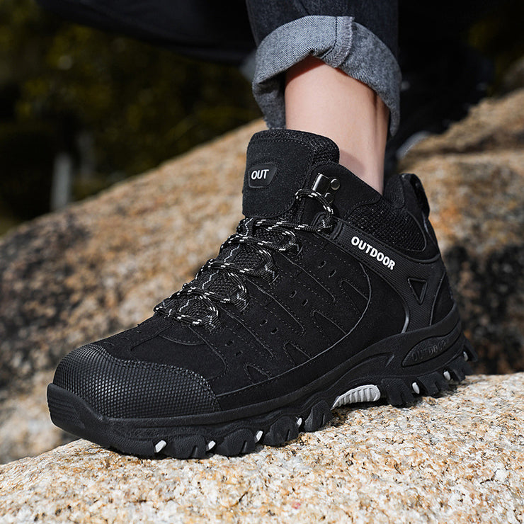 Men's High-top Hiking Non-slip Shoes