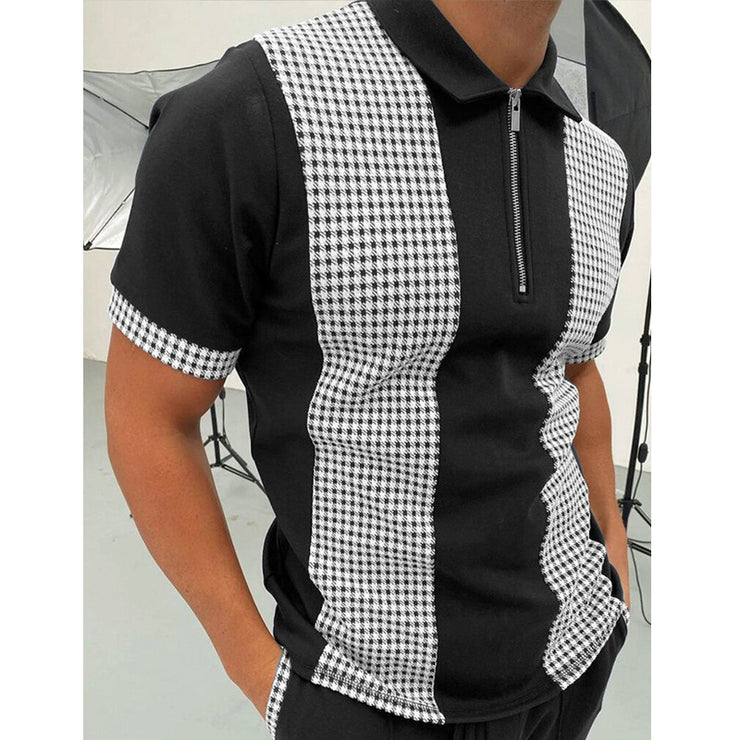 Men Solid Short Sleeved polo