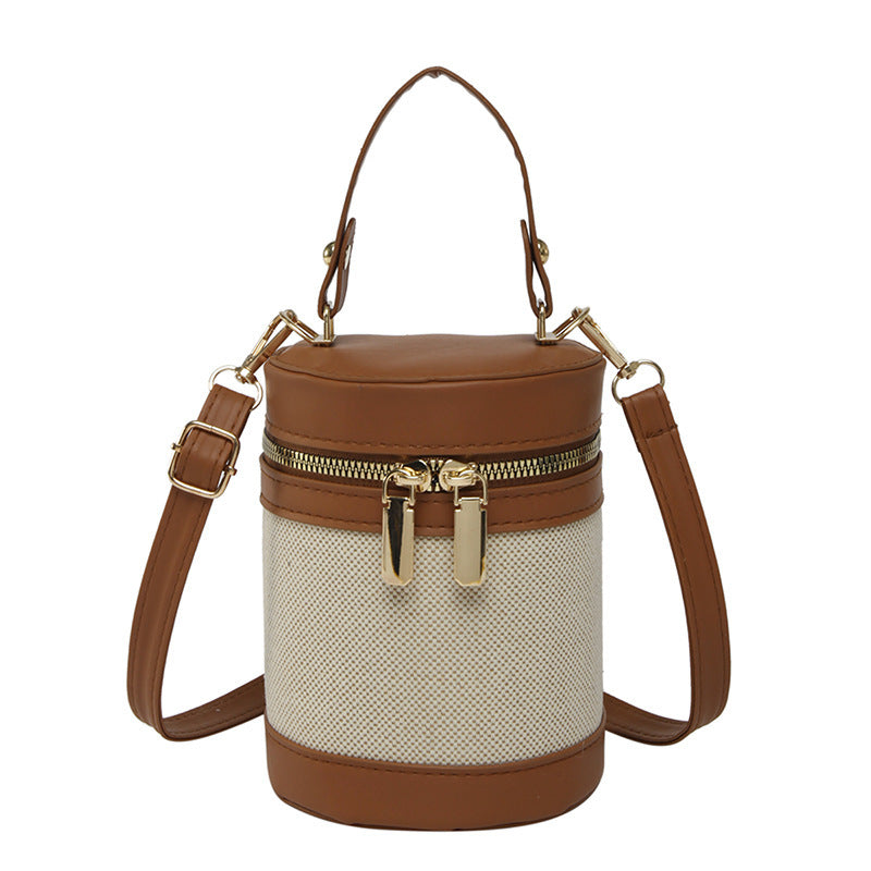 Top Handle Bucket Bag For Women