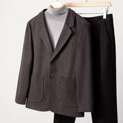 Men Woolen Formal Blazer