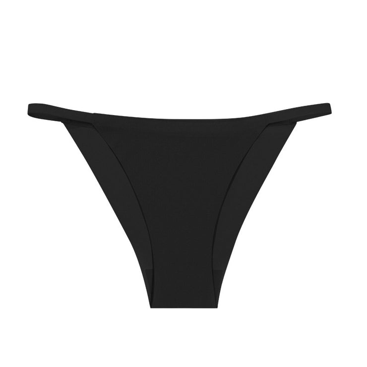 Woman Seamless Pure Low Waist Thong