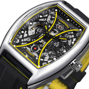 Men's Skeleton Face Movement Luminous Automatic Mechanical Watch