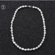 Men Irregular Pearl Chain