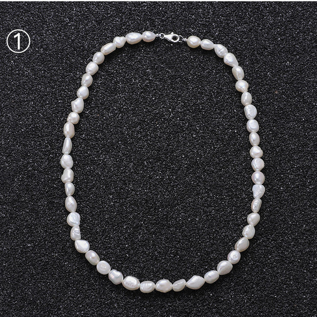 Men Irregular Pearl Chain