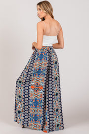 SAGE + FIG Bohemian Multi Geo Print Wide Leg Pants