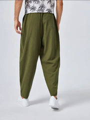 Men Loose Linen Pants