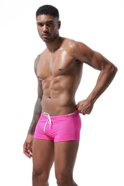 Men's Low Waist Tie Swim Shorts