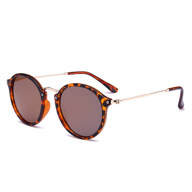 Metal Round Sunglasses For