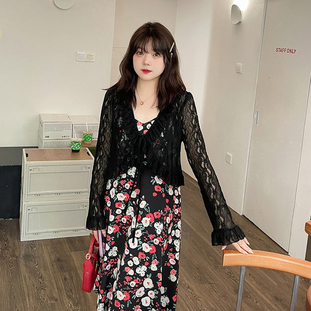 Women's Knee-length Floral Dresses