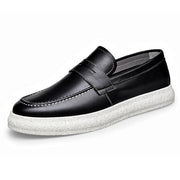 Men's Spring New Trendy All-match Casual Leather Shoes