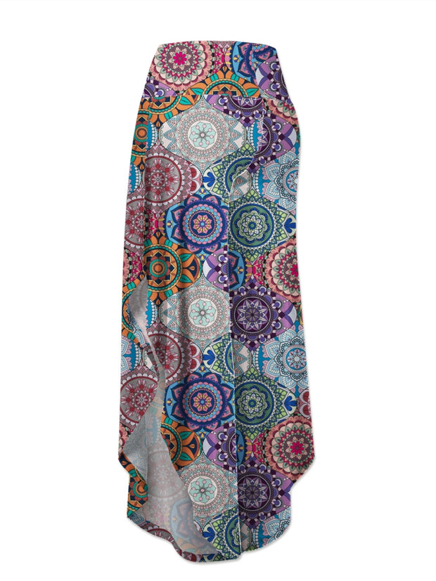 FAM-FAM Printed Wide Leg Pants