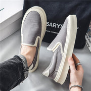 Summer Breathable Canvas Shoes Men