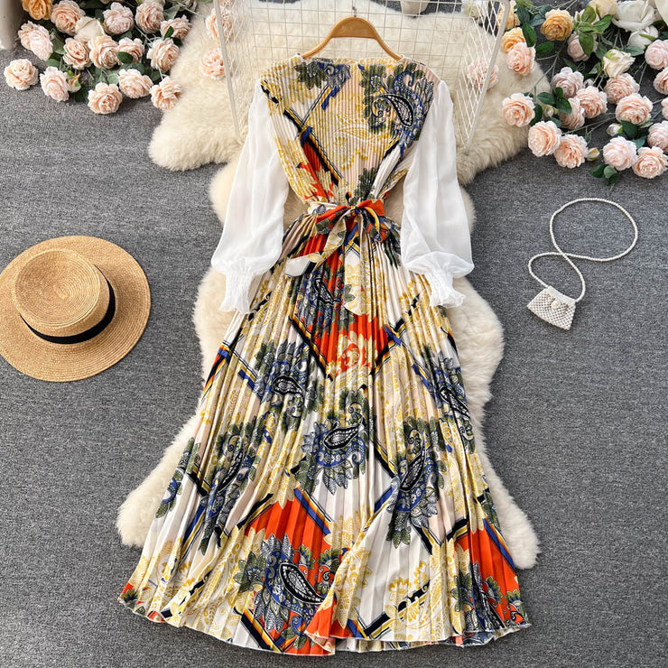 Women's Ethnic Style Printed Dresses