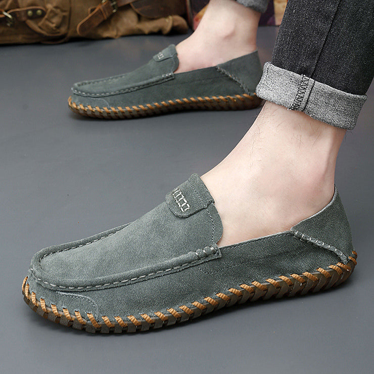 Autumn Leather Slip-on Lazy  Men Loafers