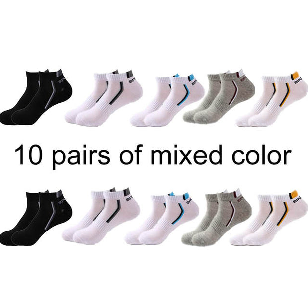 Men Breathable Ankle Socks