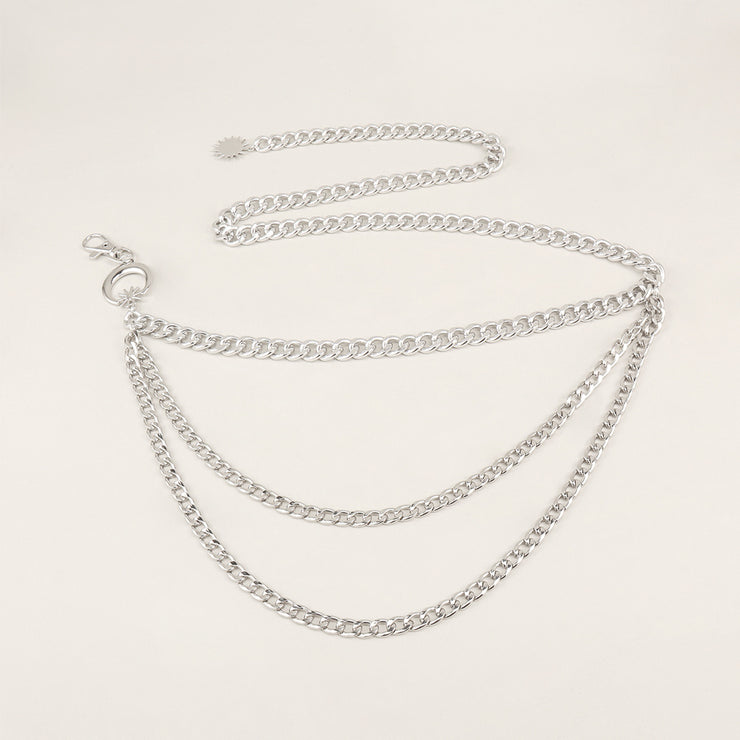 Woman Three-layer Metal Chain