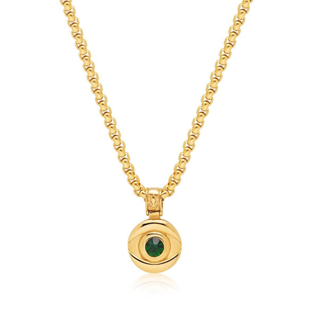 Men's Eye Amulet Pendant Necklace