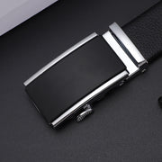 Men's Soft Leather Belt With Automatic Buckle