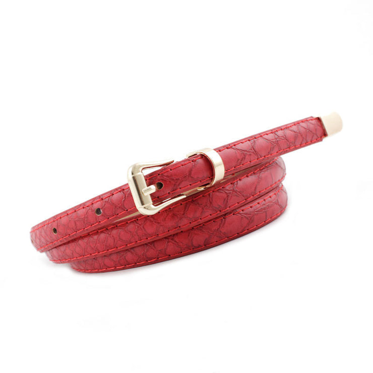 Women's New All-match Pattern Buckle Belt