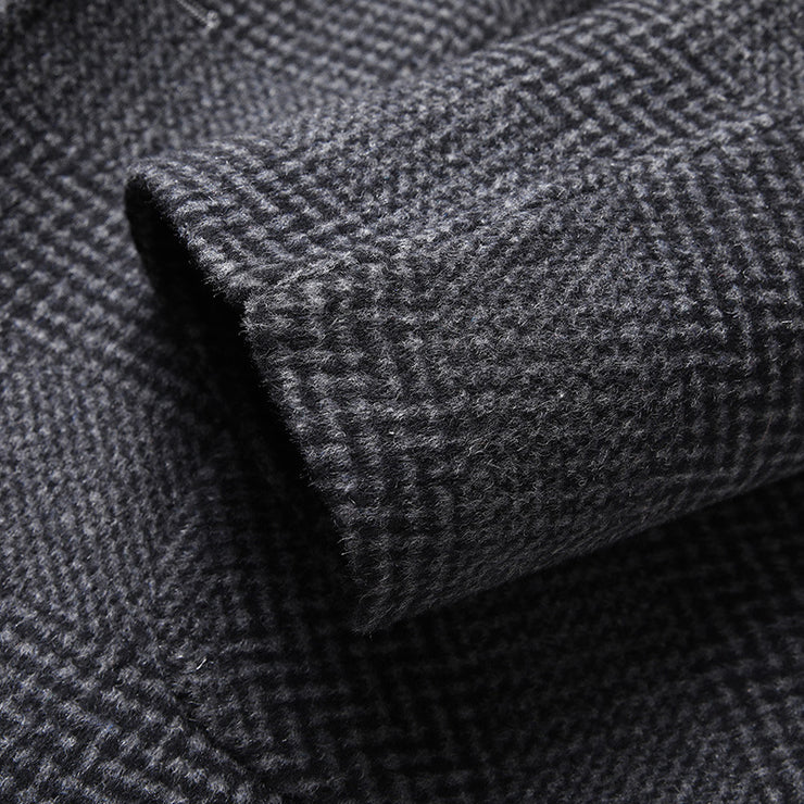 Hand-stitched Double-sided Woolen Blazer