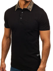 Men's Solid Color POLO Shirt