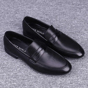 Men's Soft Bottom Loafers Leather Shoes