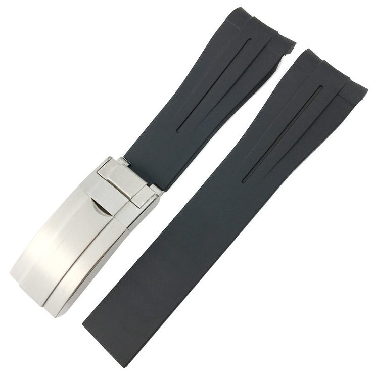 Men Silicone Rubber Strap For Watch