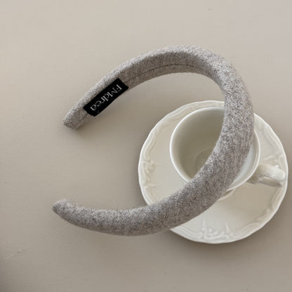 Women large Wooll Hair Ring and hoops