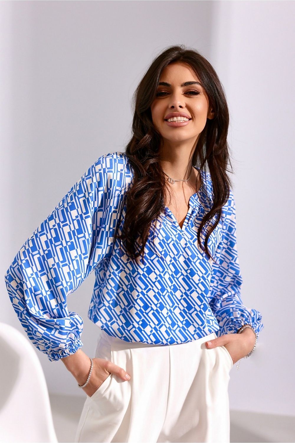  Blouse model 194307 Roco Fashion 