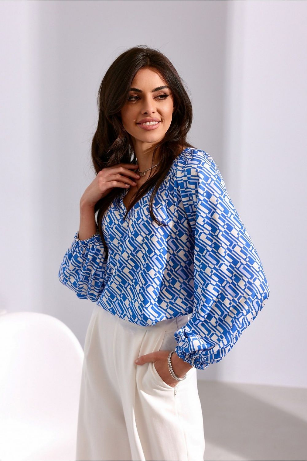  Blouse model 194307 Roco Fashion 