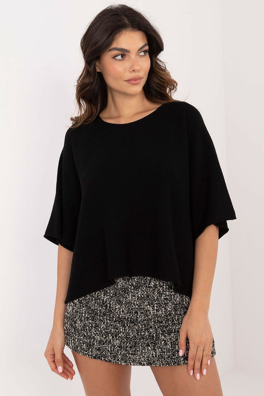  Short sleeve sweater model 202705 Italy Moda 
