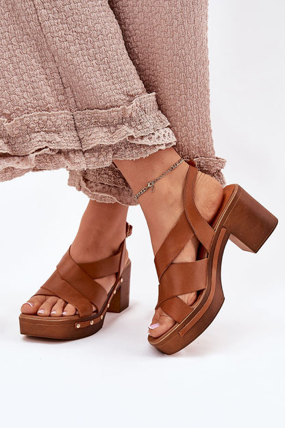 Heel sandals model 214390 Step in style 