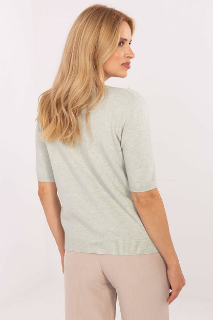  Short sleeve sweater model 216753 Factory Price 