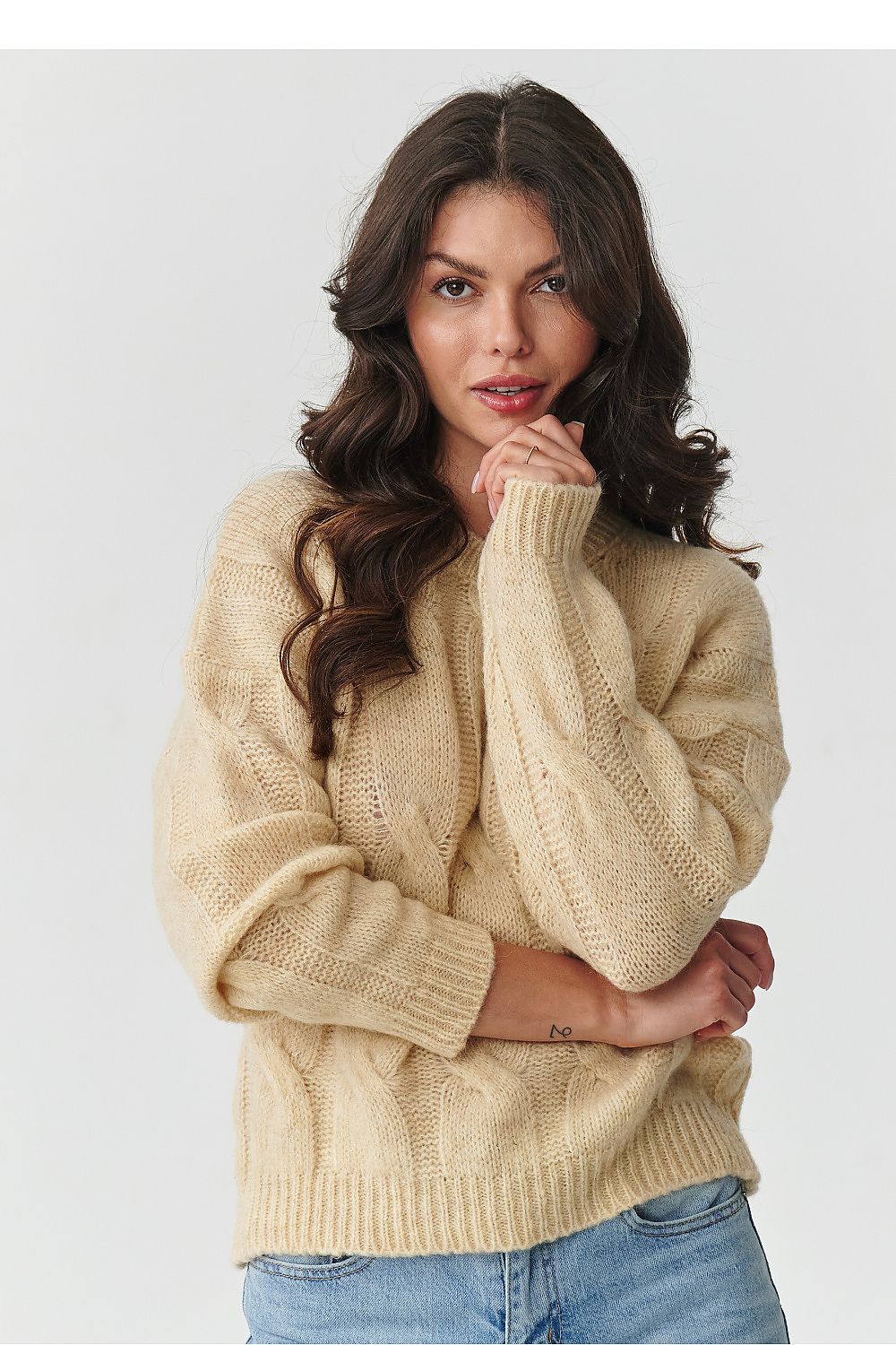  Jumper model 217363 Makadamia 