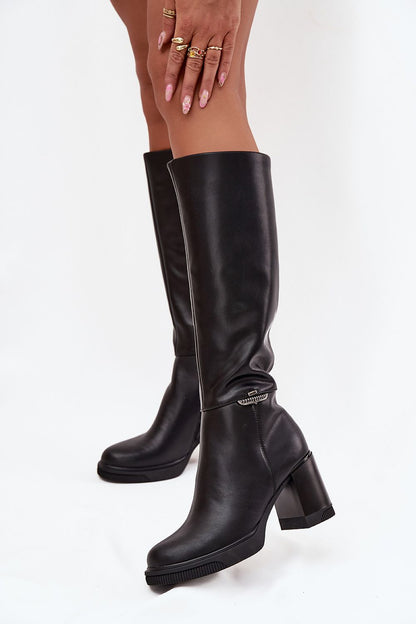  Heel boots model 219586 Step in style 