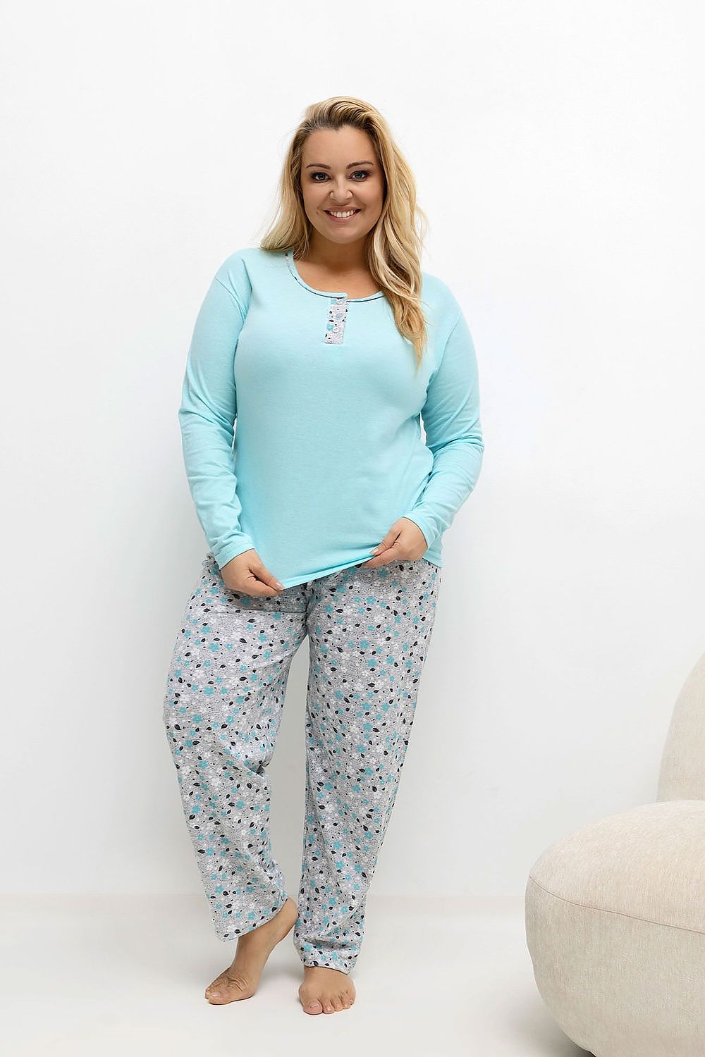  Plus Size Pajamas model 221184 Forever Pink 