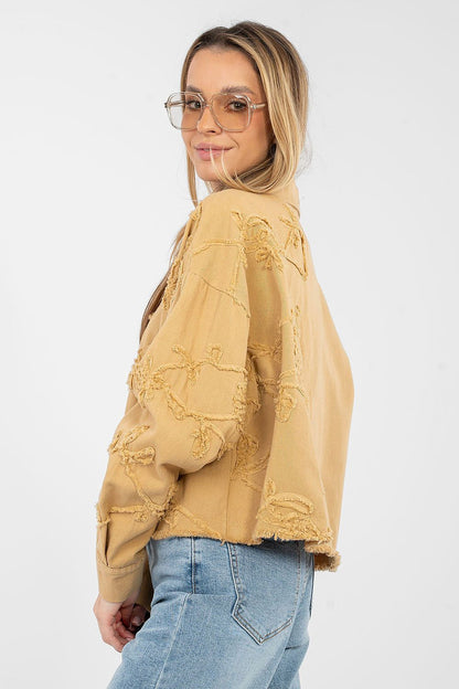  Denim jacket model 223788 Rue Paris 