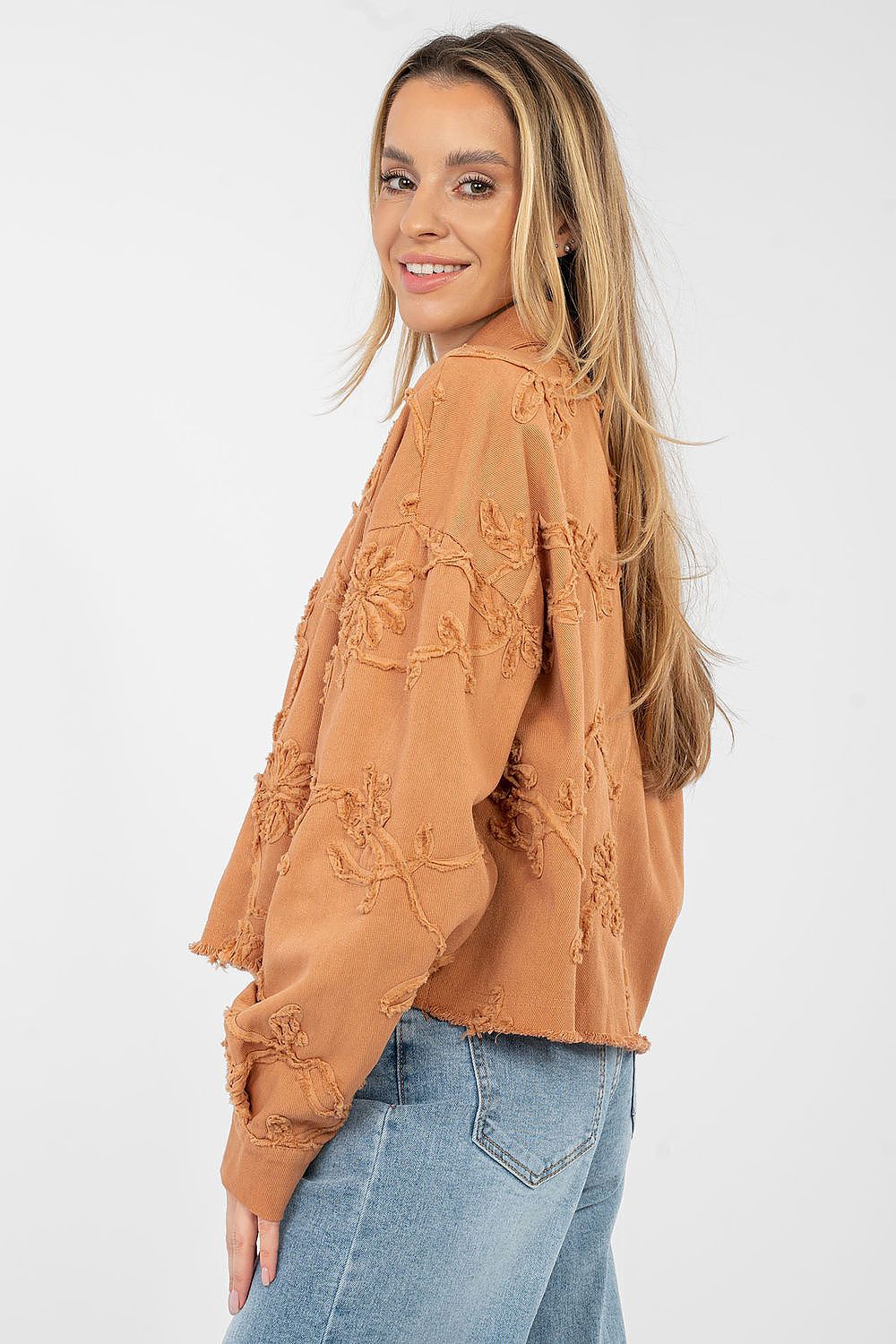  Denim jacket model 223792 Rue Paris 