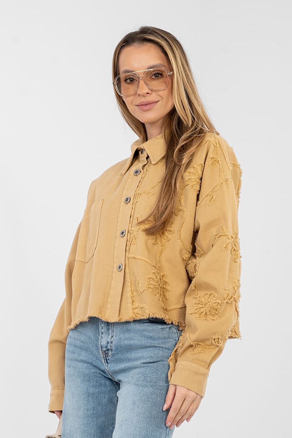  Denim jacket model 223788 Rue Paris 