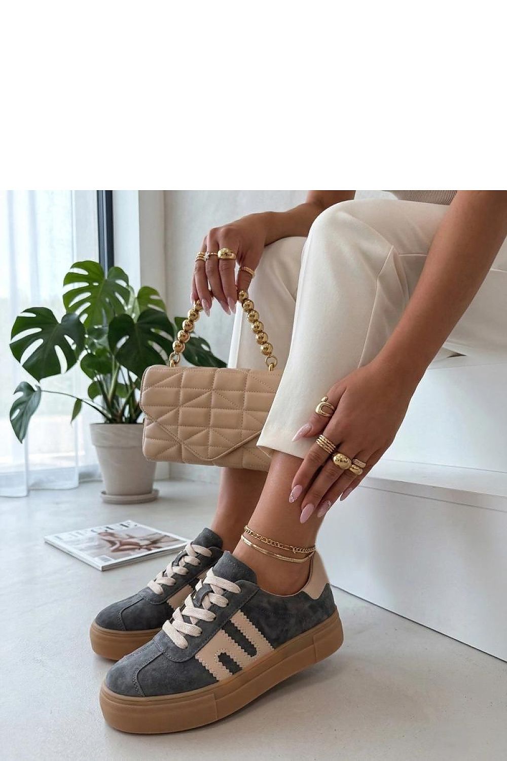  Platform sneakers model 226032 Solea 