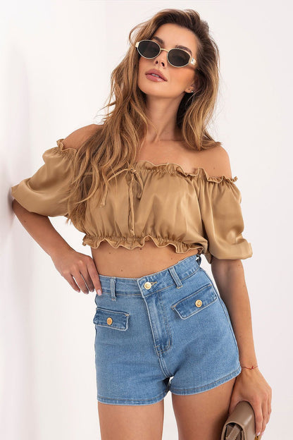  Denim shorts model 228037 Factory Price 
