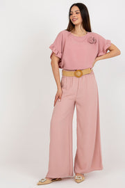  Women trousers model 180204 Italy Moda 