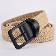 Woman Casual Woven Canvas Belt