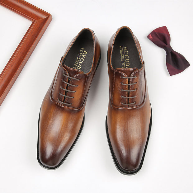 Simple Soft Leather Dress Shoes