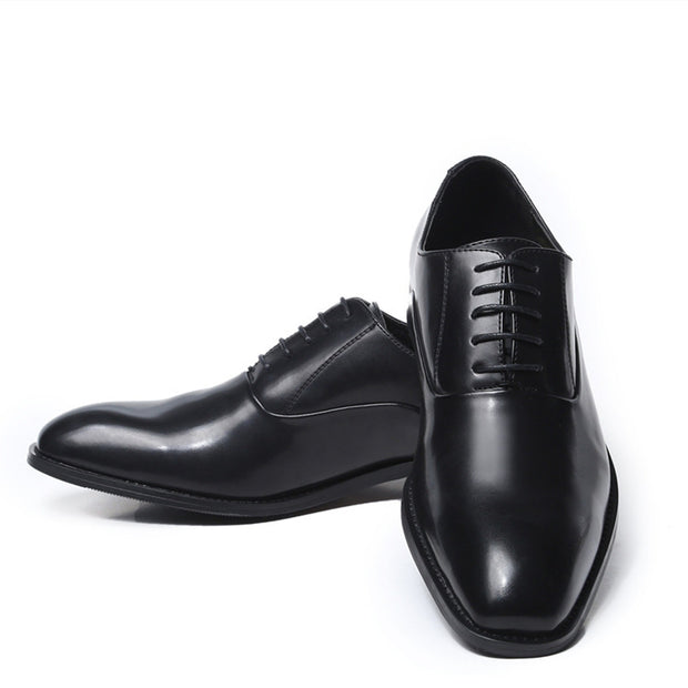 Simple Soft Leather Dress Shoes