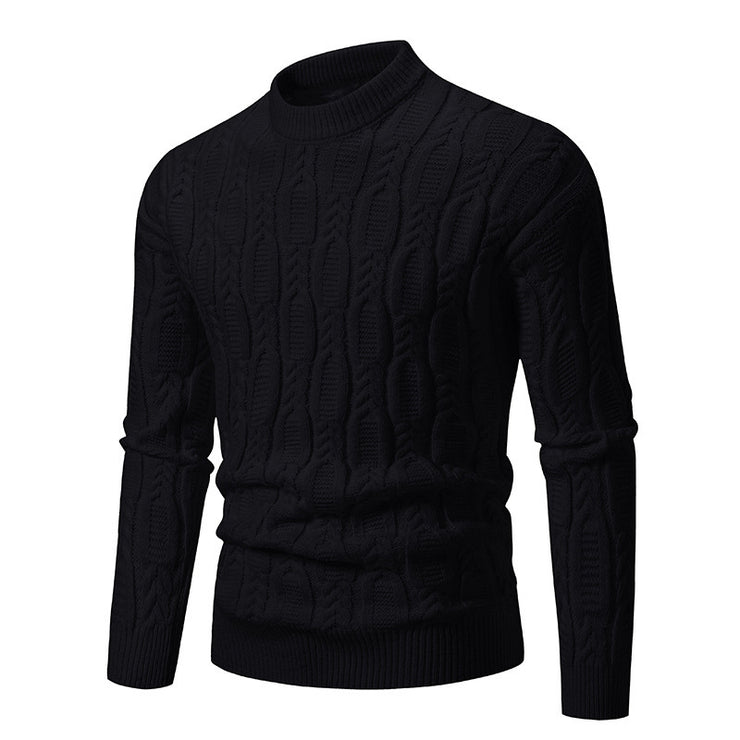 Men's Fashionable Warm Casual Round Neck Sweater