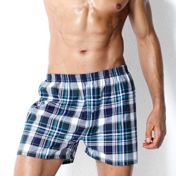 Cotton Men Loose Boxer