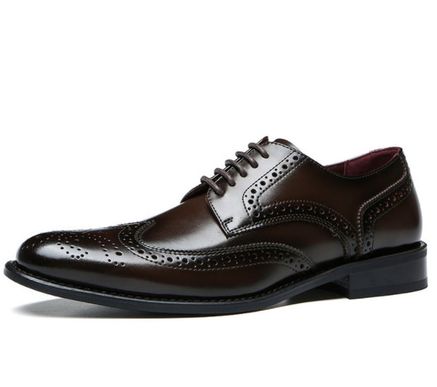 Men Dress British Style Leather Shoes