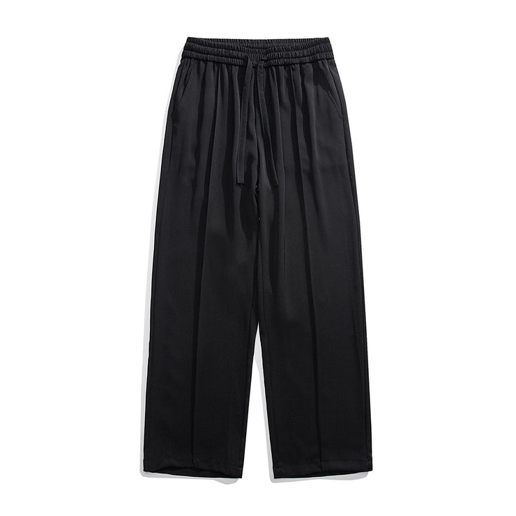 Thin Ice Silk Elastic Waist Casual Pants Men